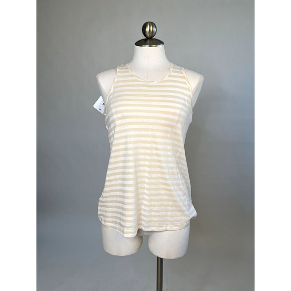 CAbi Tops - Cabi white & cream tank - CLOSET CLEANOUT SALE!